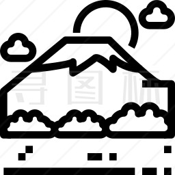 富士山图标