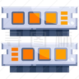 随机存取存储器图标