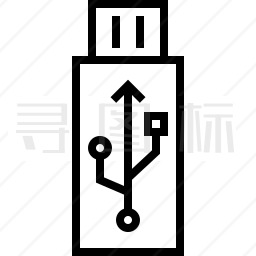 USB闪存驱动器图标