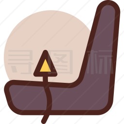 汽车座椅指示灯图标