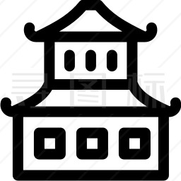 中国住宅图标