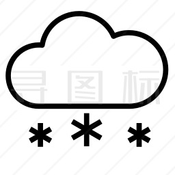 下雪图标