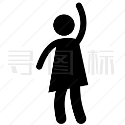 跳舞的女人图标