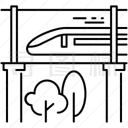 高铁图标