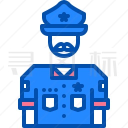 警长徽章图标