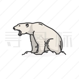北极熊图标