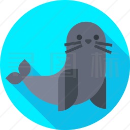 海豹图标图片