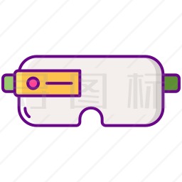 虚拟现实眼镜图标
