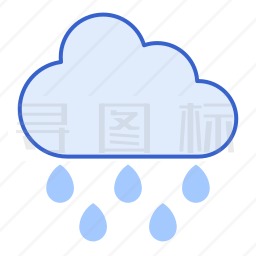 下雨图标