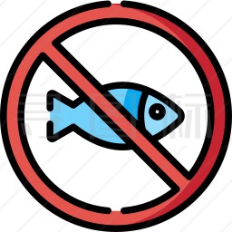禁止钓鱼图标