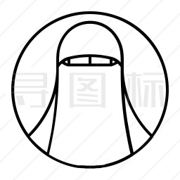 穆斯林女人图标