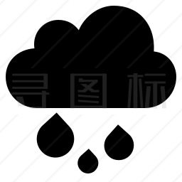 下雨图标