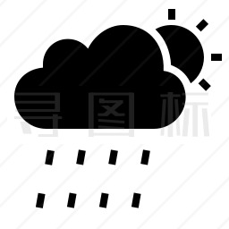 下雨图标