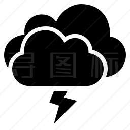 雷雨图标