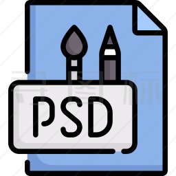 PSD图标