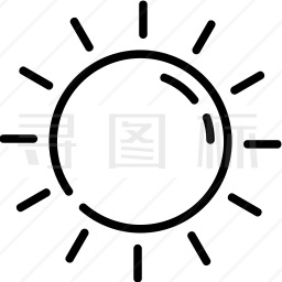 太阳图标