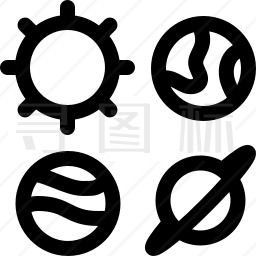 太阳系图标