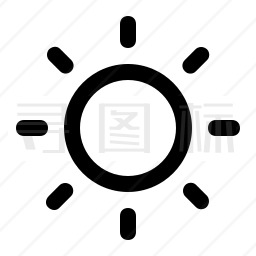 太阳图标