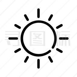 太阳图标