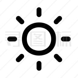 太阳图标