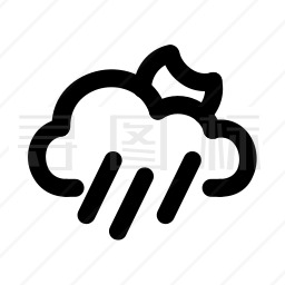 下雨图标