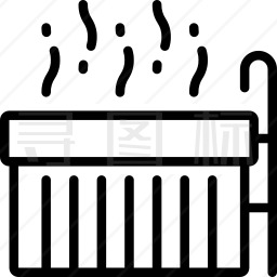 热水浴缸图标