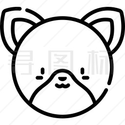 奇瓦瓦犬图标