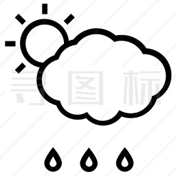 下雨图标