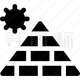 金字塔图标