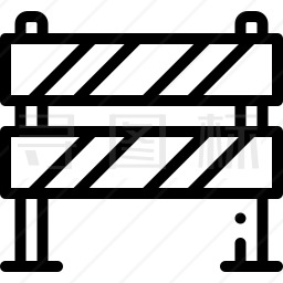 路障图标