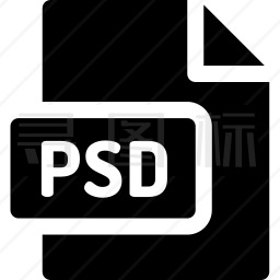 PSD图标