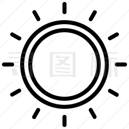 太阳图标