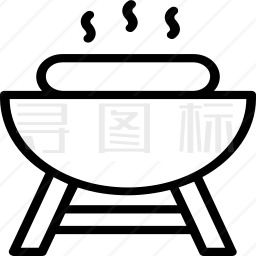 烤肉图标