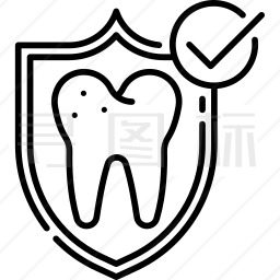 牙科保险图标