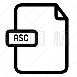 ASC文件图标