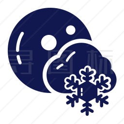 下雪图标