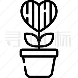 爱情植物图标