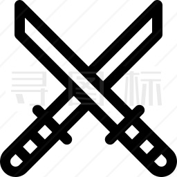 武士刀图标