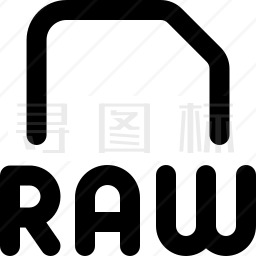 Raw图标