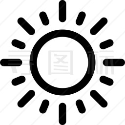 太阳图标