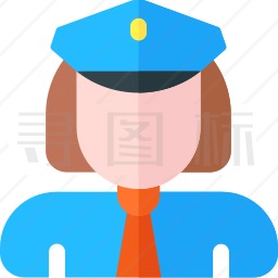 女警察图标