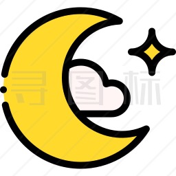 夜晚图标