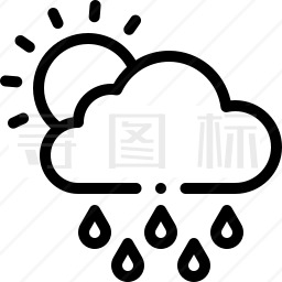 雨图标