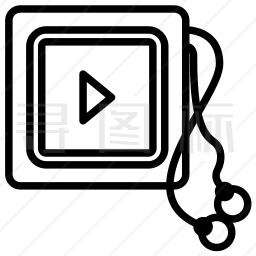 MP3播放器图标