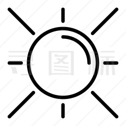 太阳图标