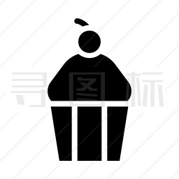 纸杯蛋糕图标