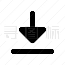 下载箭头图标