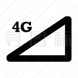 4G网络图标