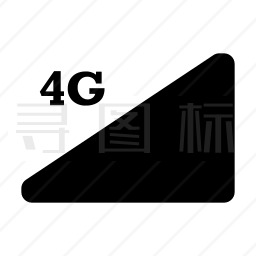 4G网络图标