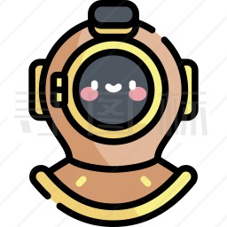 潜水头盔图标